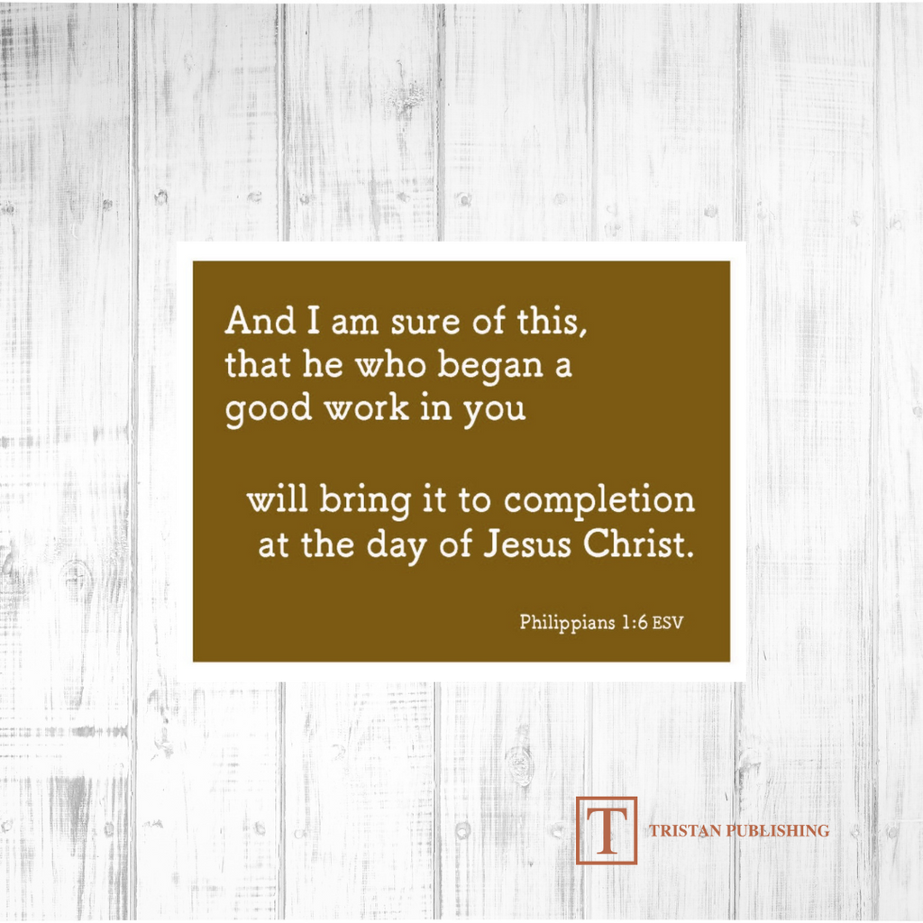 And I Am Sure Of This - Philippians 1:6 - 7029